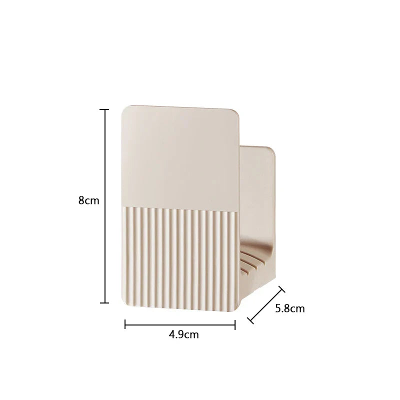 Plastic Pot Lid Holder Wall-Mounted Chopping Board Hanging Holder Pan Pot Cover Storage Rack No Punching Kitchen Organizer Shelf