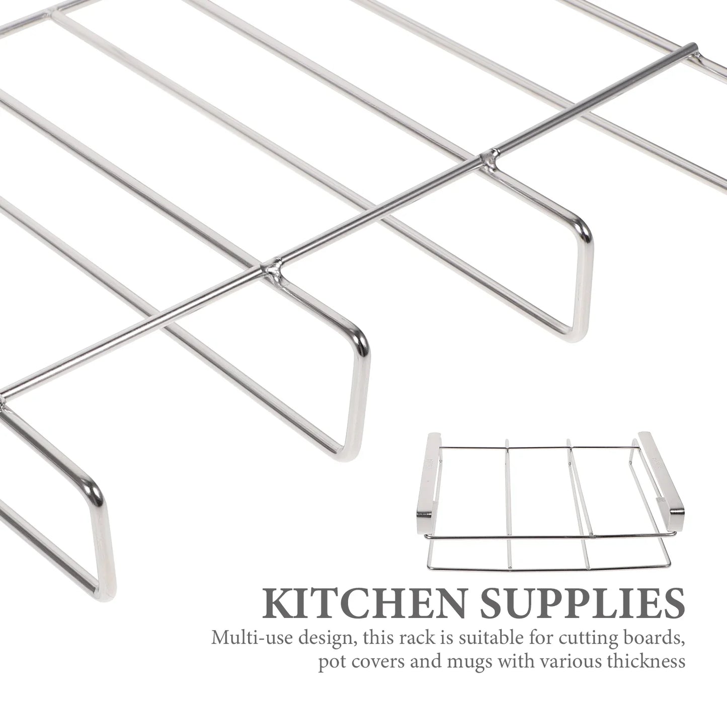 Chopping Board Stand Hanging Rack Coat Hanger Kitchen Supplies Organizer under Cabinet Storage