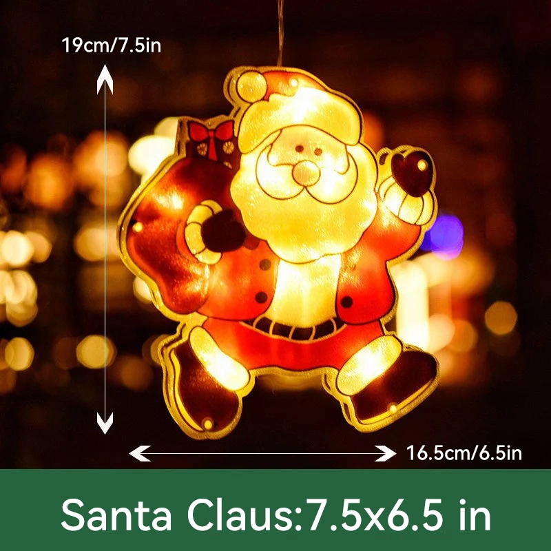 CHRISTMAS PRE-SALE 50%OFF NOW🎄Christmas Window Hanging Lights