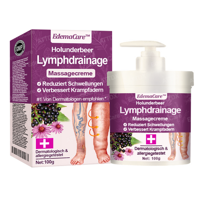 EdemaCare™ Holunderbeer Lymphdrainage Massagecreme