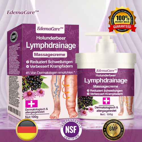 EdemaCare™ Holunderbeer Lymphdrainage Massagecreme