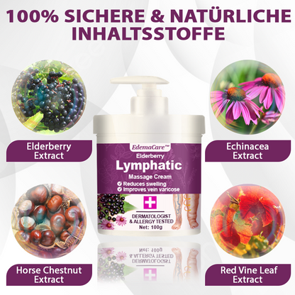 EdemaCare™ Holunderbeer Lymphdrainage Massagecreme