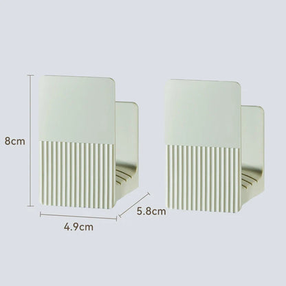 Plastic Pot Lid Holder Wall-Mounted Chopping Board Hanging Holder Pan Pot Cover Storage Rack No Punching Kitchen Organizer Shelf