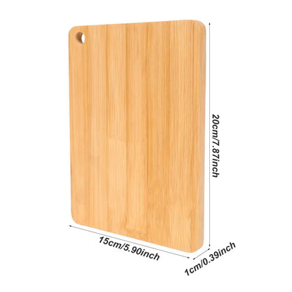 Wooden Cutting Board Household double-sided bamboo chopping board Oil And Wax Applicator For Butcher Blocks Cutlery